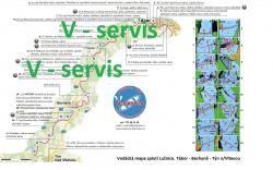 Vodácká mapa splutí Lužnice